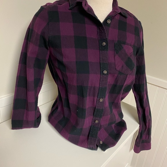 Roots Purple/Plum Plaid - Picture 2 of 4